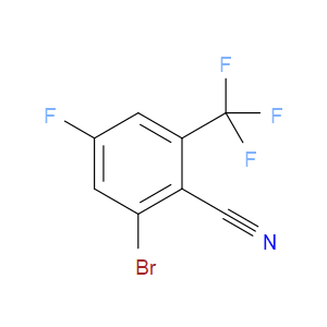 Benzonitrile, 2-bromo-4-fluoro-6-(trifluoromethyl)-