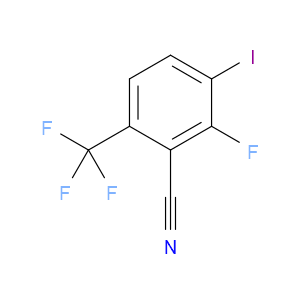2-Fluoro-3-iodo-6-(trifluoromethyl)benzonitrile