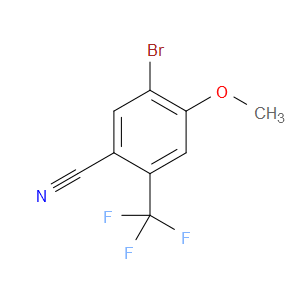 5-Bromo-4-methoxy-2-(trifluoromethyl)benzonitrile