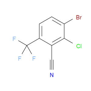 Benzonitrile, 3-bromo-2-chloro-6-(trifluoromethyl)-