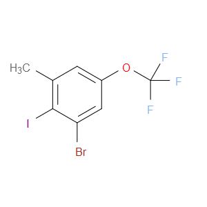 1-Bromo-2-iodo-3-methyl-5-(trifluoromethoxy)benzene