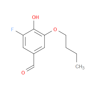 Benzaldehyde, 3-butoxy-5-fluoro-4-hydroxy-