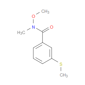 N-Methoxy-N-methyl-3-(methylthio)benzamide