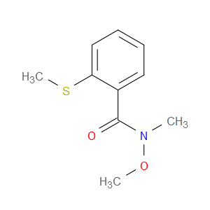 N-Methoxy-N-methyl-2-(methylthio)benzamide
