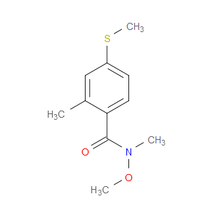N-Methoxy-N,2-dimethyl-4-(methylthio)benzamide