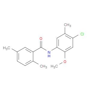 N-(4-Chloro-2-methoxy-5-methylphenyl)-2,5-dimethylbenzamide