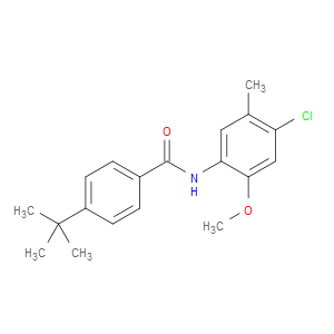 N-(4-Chloro-2-methoxy-5-methylphenyl)-4-(1,1-dimethylethyl)benzamide