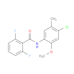 N-(4-Chloro-2-methoxy-5-methylphenyl)-2,6-difluorobenzamide