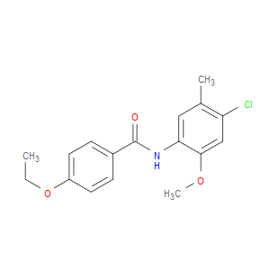 N-(4-Chloro-2-methoxy-5-methylphenyl)-4-ethoxybenzamide