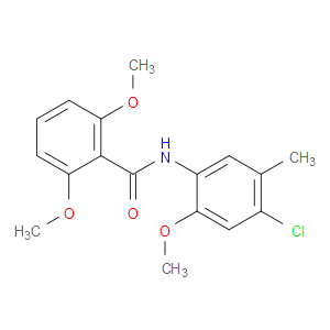 N-(4-Chloro-2-methoxy-5-methylphenyl)-2,6-dimethoxybenzamide