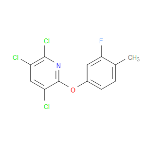 2,3,5-Trichloro-6-(3-fluoro-4-methylphenoxy)pyridine