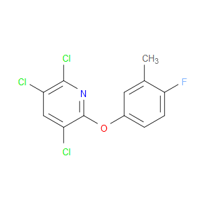 2,3,5-Trichloro-6-(4-fluoro-3-methylphenoxy)pyridine