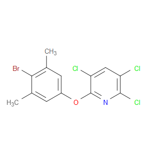 2-(4-Bromo-3,5-dimethylphenoxy)-3,5,6-trichloropyridine