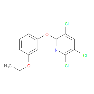 2,3,5-Trichloro-6-(3-ethoxyphenoxy)pyridine
