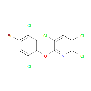 2-(4-Bromo-2,5-dichlorophenoxy)-3,5,6-trichloropyridine