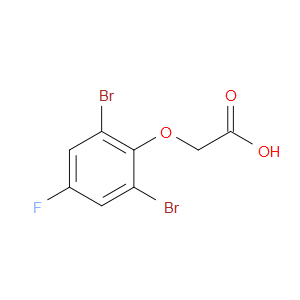 Acetic acid, 2-(2,6-dibromo-4-fluorophenoxy)-