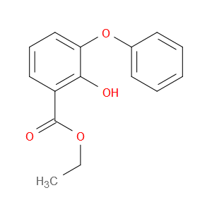 Benzoic acid, 2-hydroxy-3-phenoxy-, ethyl ester