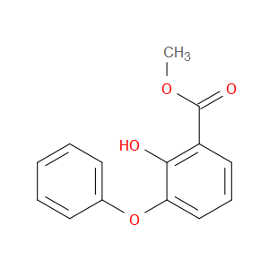 Benzoic acid, 2-hydroxy-3-phenoxy-, methyl ester