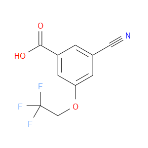Benzoic acid, 3-cyano-5-(2,2,2-trifluoroethoxy)-