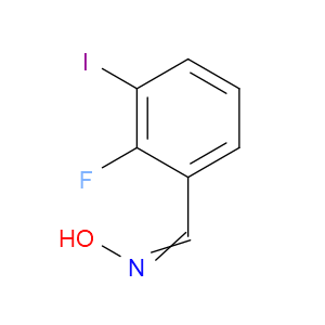 Benzaldehyde, 2-fluoro-3-iodo-, oxime