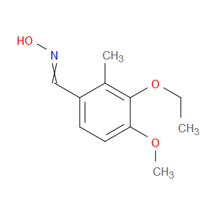 Benzaldehyde, 3-ethoxy-4-methoxy-2-methyl-, oxime