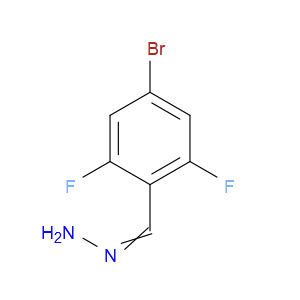 Benzaldehyde, 4-bromo-2,6-difluoro-, hydrazone