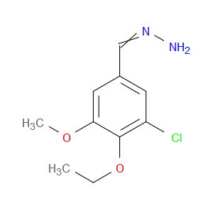 3-Chloro-4-ethoxy-5-methoxybenzaldehyde hydrazone
