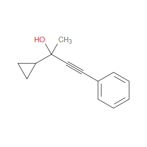 α-Methyl-α-(2-phenylethynyl)cyclopropanemethanol