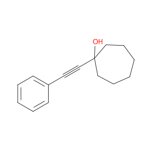 1-(2-Phenylethynyl)cycloheptanol