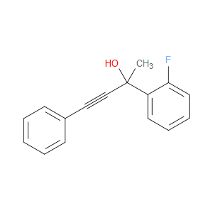 2-Fluoro-α-methyl-α-(2-phenylethynyl)benzenemethanol