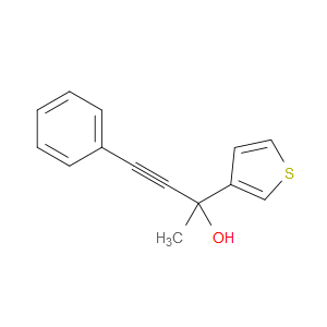 α-Methyl-α-(2-phenylethynyl)-3-thiophenemethanol