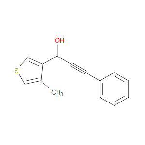4-Methyl-α-(2-phenylethynyl)-3-thiophenemethanol
