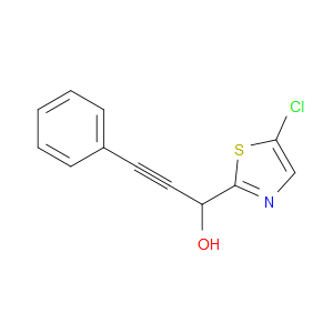 5-Chloro-α-(2-phenylethynyl)-2-thiazolemethanol