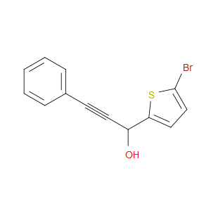 5-Bromo-α-(2-phenylethynyl)-2-thiophenemethanol