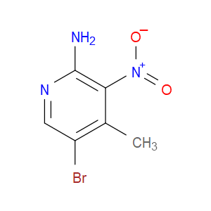 2-Amino-5-bromo-4-methyl-3-nitropyridine
