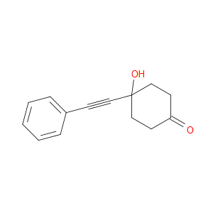 4-Hydroxy-4-(2-phenylethynyl)cyclohexanone