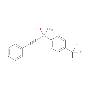 α-Methyl-α-(2-phenylethynyl)-4-(trifluoromethyl)benzenemethanol