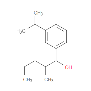 α-(1-Methylbutyl)-3-(1-methylethyl)benzenemethanol