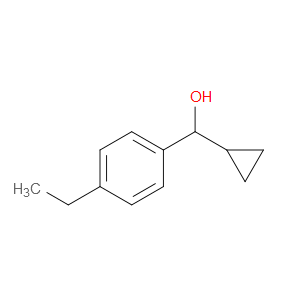 α-Cyclopropyl-4-ethylbenzenemethanol