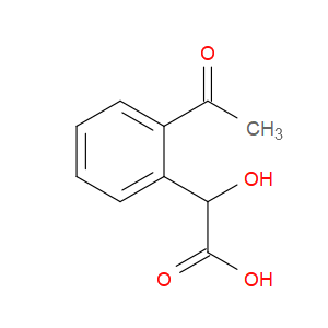 2-Acetyl-α-hydroxybenzeneacetic acid