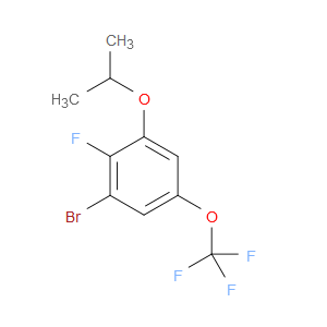 1-bromo-2-fluoro-3-isopropoxy-5-(trifluoromethoxy)benzene