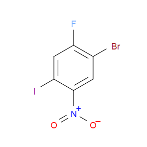 1-Bromo-2-fluoro-4-iodo-5-nitrobenzene