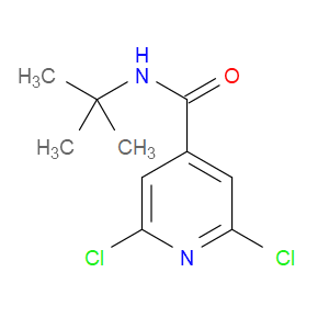 N-tert-butyl-2,6-dichloropyridine-4-carboxamide