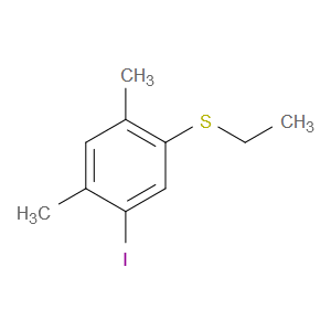 ethyl(5-iodo-2,4-dimethylphenyl)sulfane