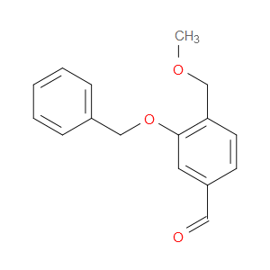 3-(benzyloxy)-4-(methoxymethyl)benzaldehyde