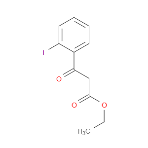 Ethyl 2-iodo-β-oxobenzenepropanoate