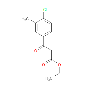 Ethyl 4-chloro-3-methyl-β-oxobenzenepropanoate