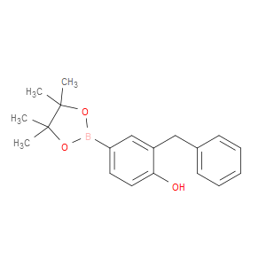 Phenol, 2-(phenylmethyl)-4-(4,4,5,5-tetramethyl-1,3,2-dioxaborolan-2-yl)-