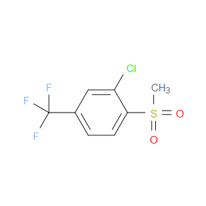 2-Chloro-1-(methylsulfonyl)-4-(trifluoromethyl)benzene