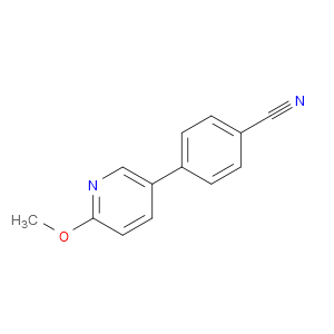 4-(6-Methoxy-3-pyridinyl)benzonitrile